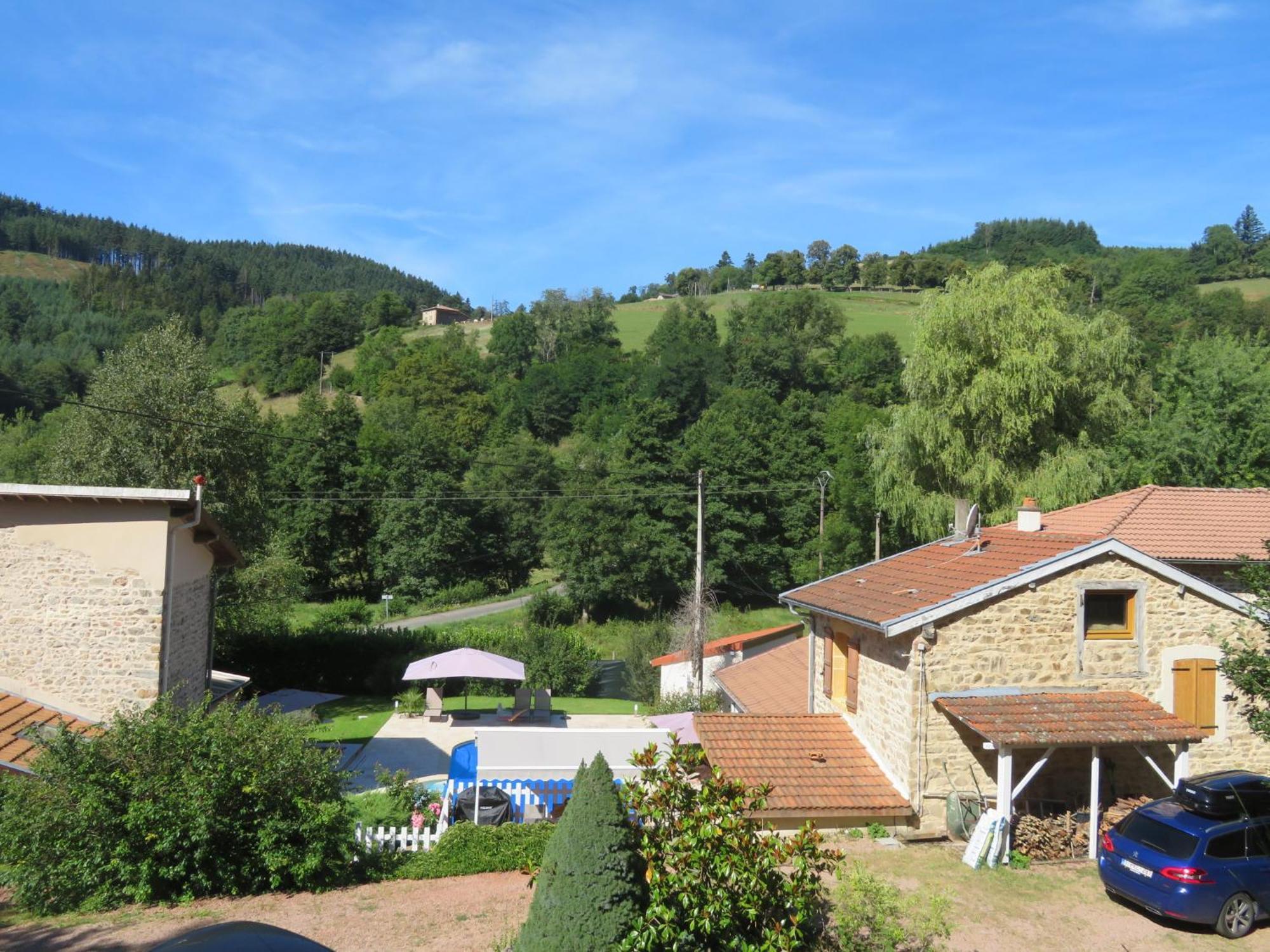 Joli Gite Rural Dans Un Havre De Paix Saint-Bonnet-le-Troncy Bagian luar foto